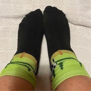 womens cow socks fetish
